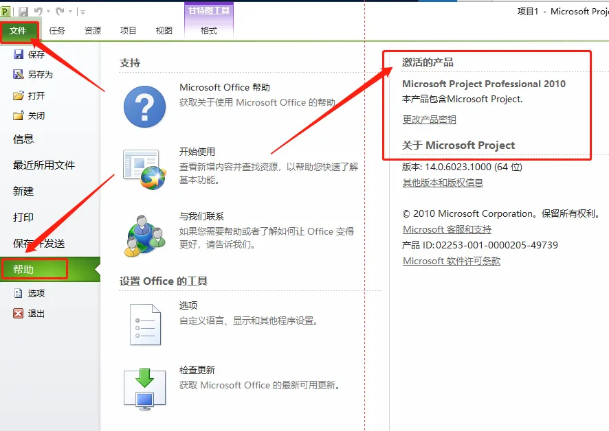 Microsoft Project2010专业版